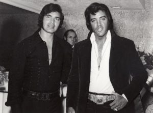 Backstage at the Riviera Hotel in Las Vegas with Engelbert Humperdink on May 25, 1972-3