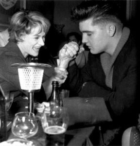 Elvis and Vera Tschechowa in Munich ( Germany ) in april 4 1959-5