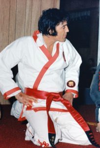 September 1974 Elvis At Kang Rhee's Studio at 1911 Poplar in Memphis-1